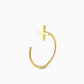 cross | cross | Pierced earrings | K10YG | Small